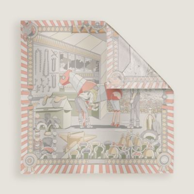 Pony Pit Stop double face scarf 90 | Hermès USA